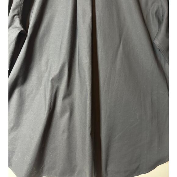 Chico’s No Iron Stretch Luxe Foliage Tunic Top Long Sleeve Button Up Sz 4 = 20 - Picture 9 of 10